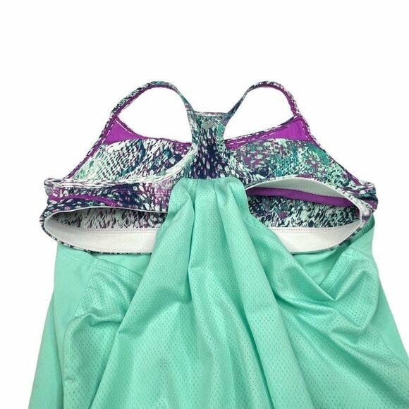 Fabletics Norwalk Tank Mint Green Built In Bra - Picture 5 of 8